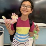 SWAN Afterschool student celebrates Dragon Boat Festival with crafts
